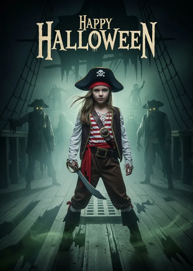 Haunted Ghost Ship Captain