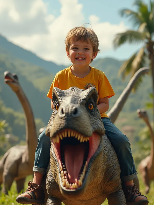 Dinosaur Boy Birthday