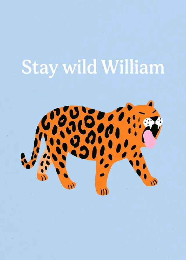 Stay Wild Leopard