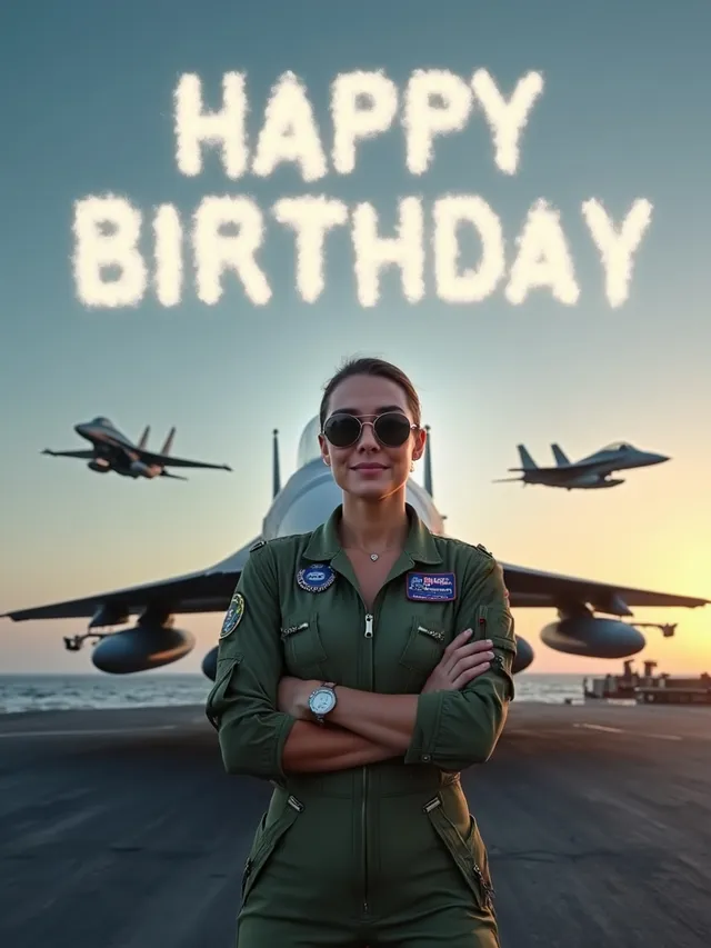 Top Gun Birthday For Her