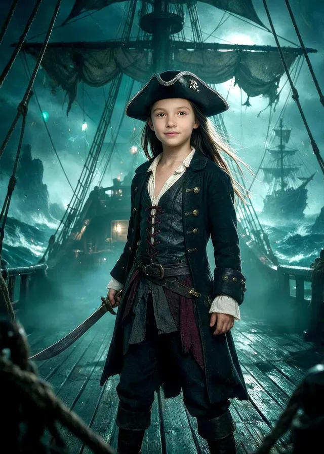 Stormy Seas Pirate Captain