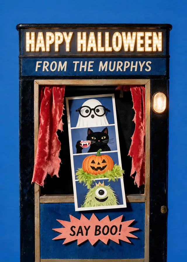 Say Boo Halloween Booth