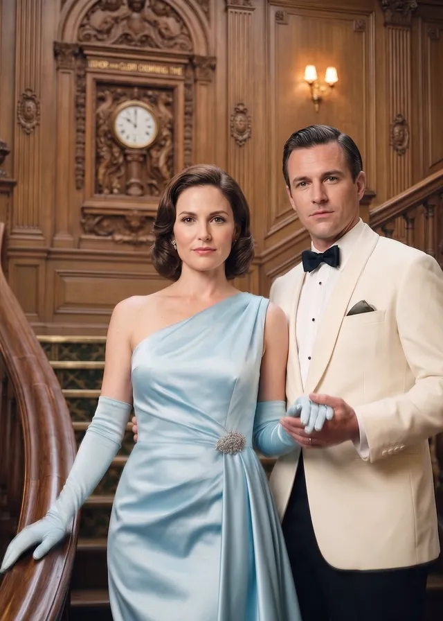 Vintage High Society Couple