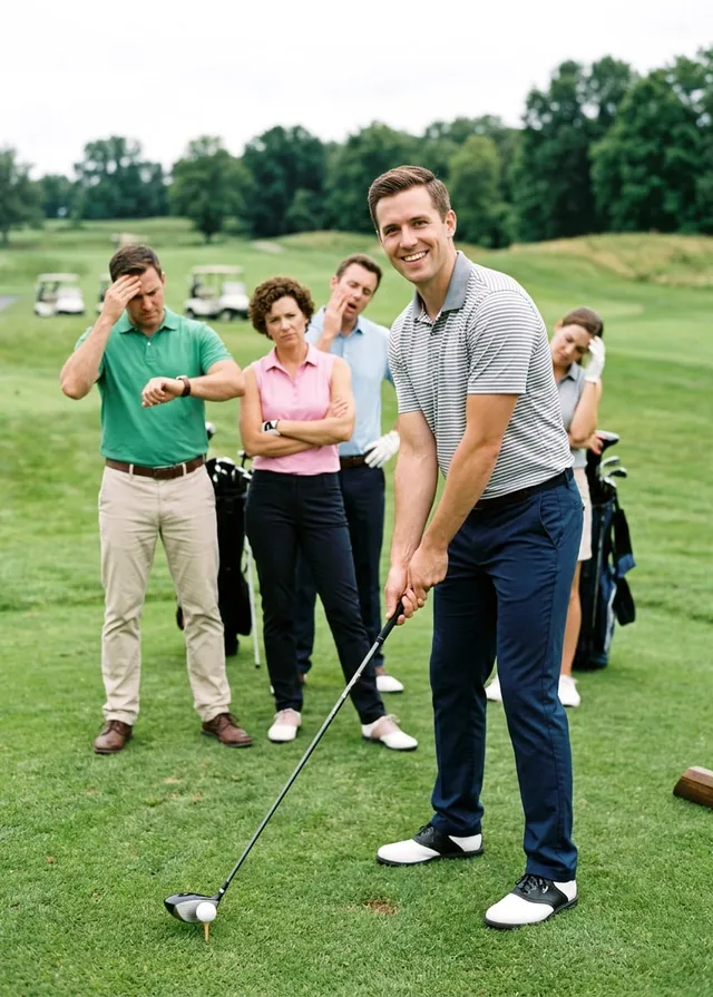 Tee Time Show-Off