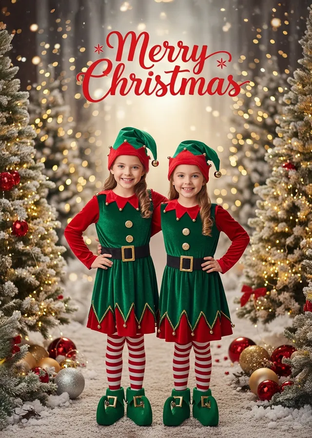 Christmas Elf Duo