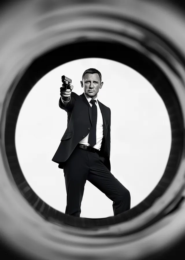 Sharp Suited Secret Agent