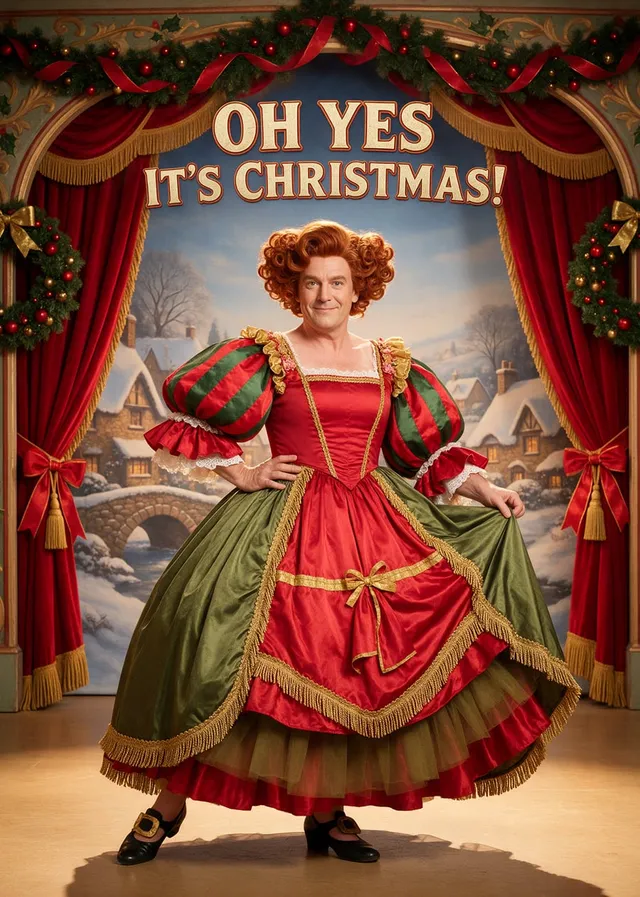 Christmas Pantomime Dame