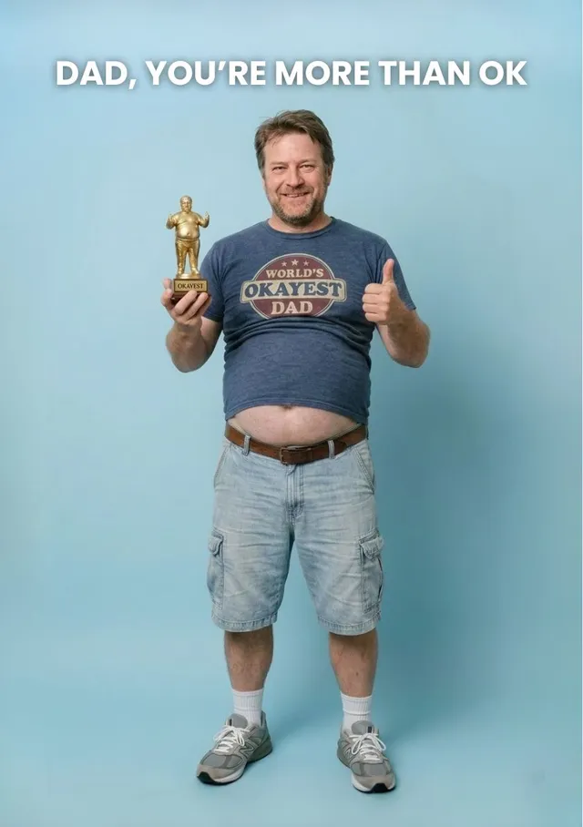 World's Okayest Dad Award