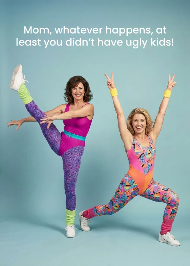 Retro Aerobics Mom Roast