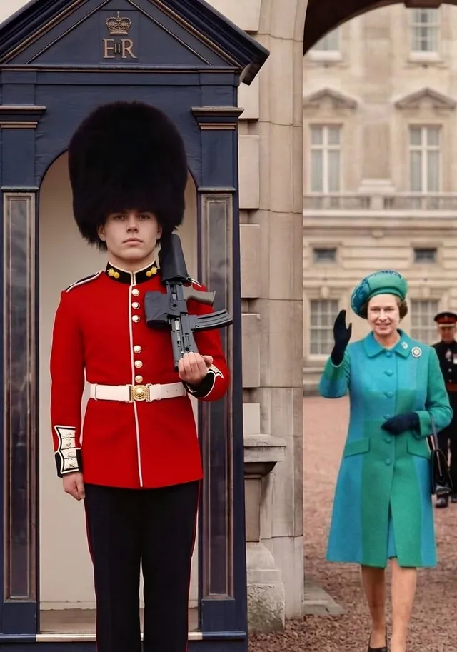 Royal Guard On Duty