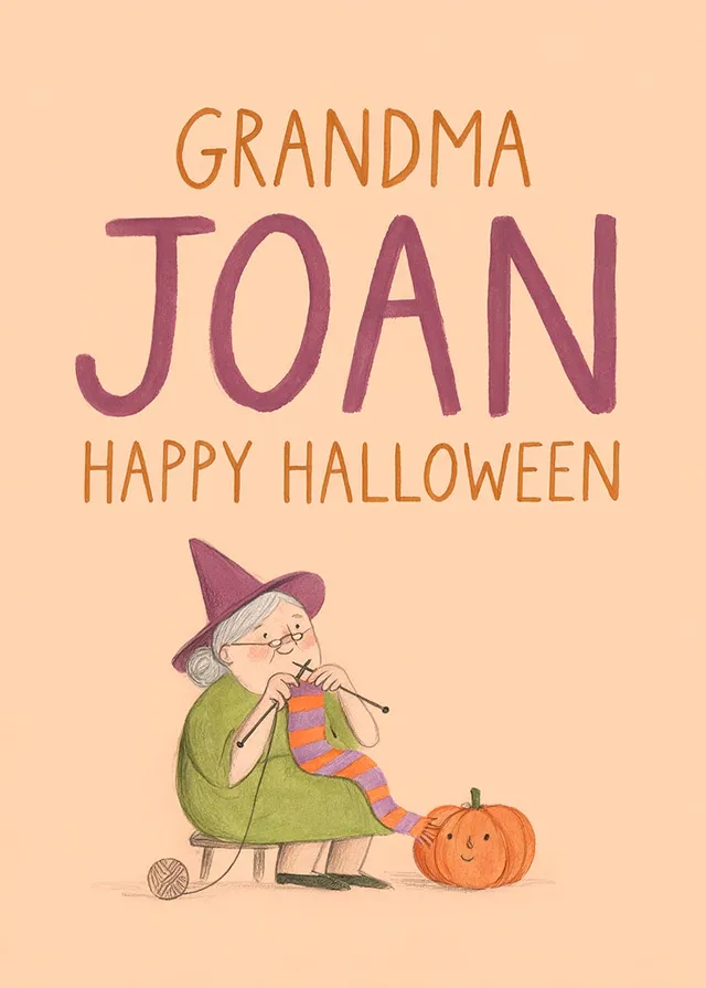 Grandma's Knitted Halloween Magic