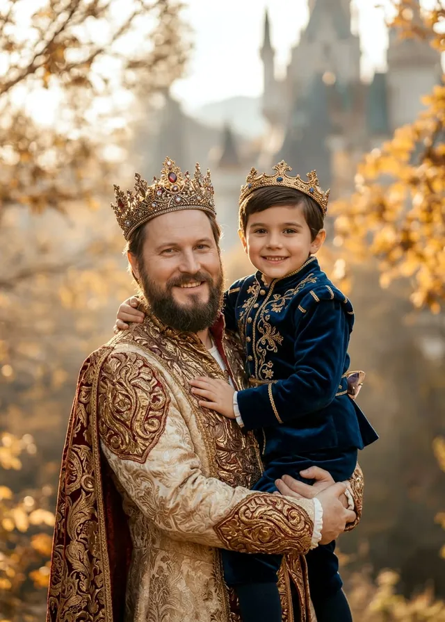 Royal Duo Portrait