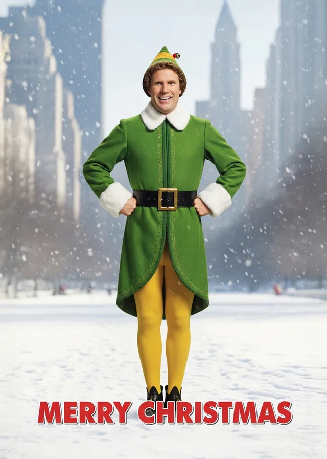 Cheery Christmas Elf Face Swap