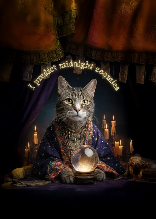 Midnight Zoomies Fortune Teller