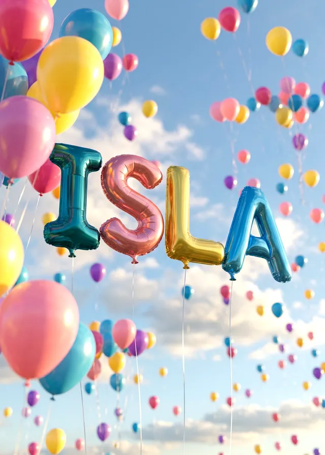 Personalised Party Balloon Name