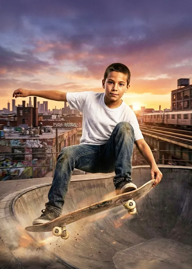 Skate Park Sunset Shred