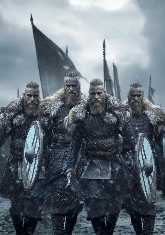 Viking Shield Wall Charge