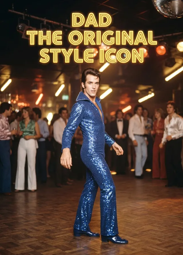 Dad Disco Style Icon