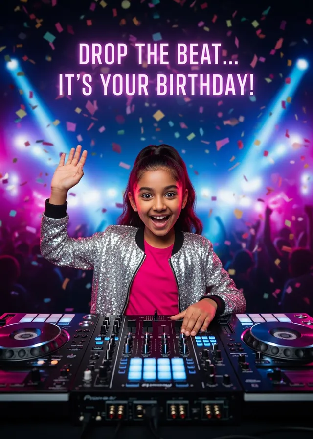Birthday DJ Booth Bash