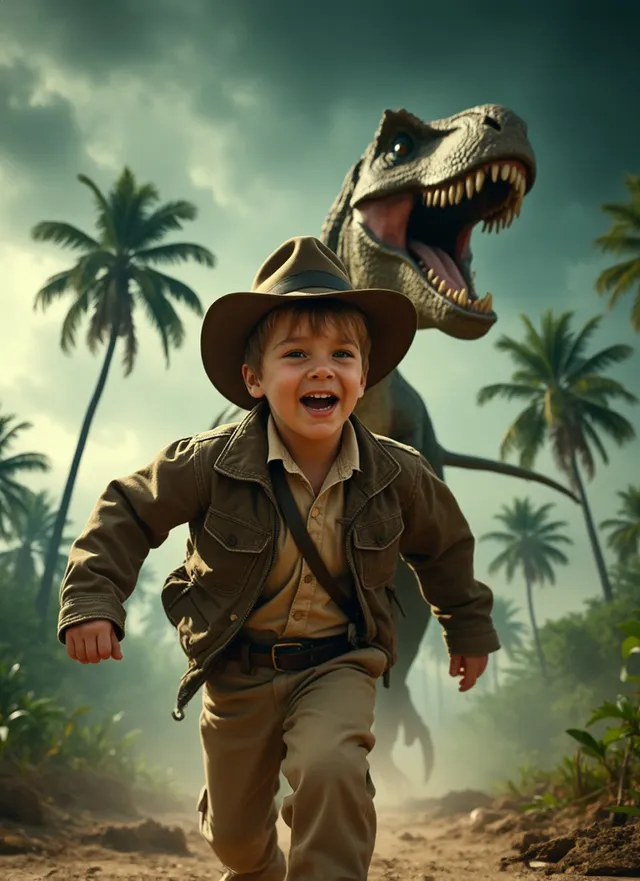 T-Rex Jungle Escape