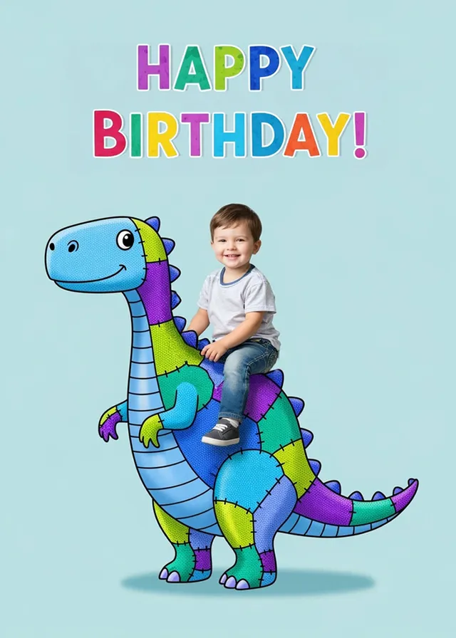 Happy Birthday Dino Ride
