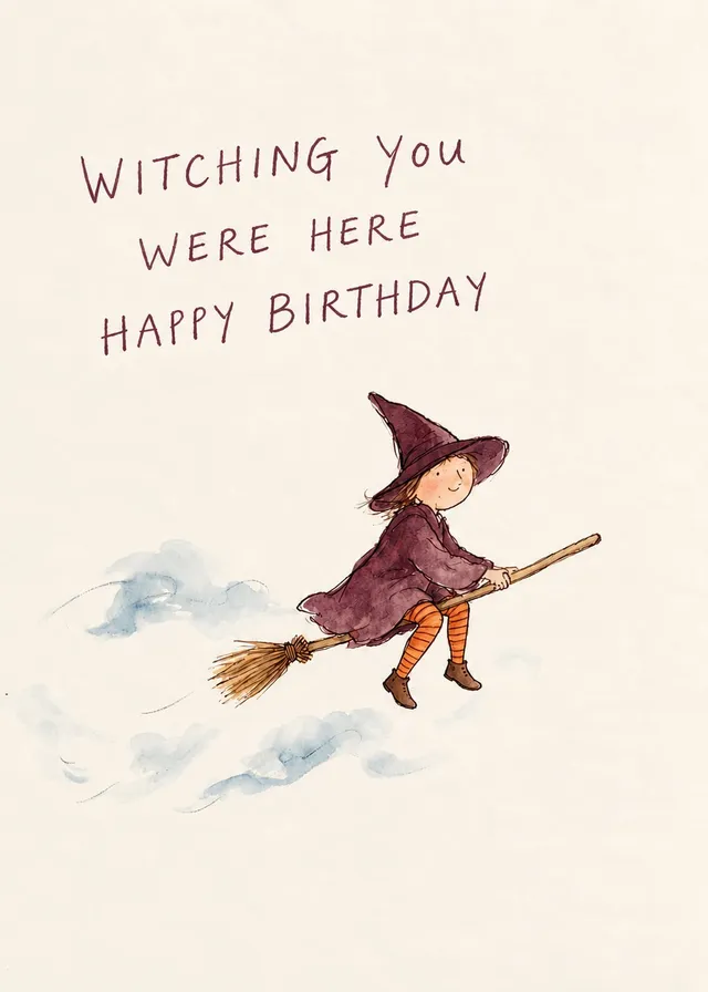 Witching You Were Here Birthday