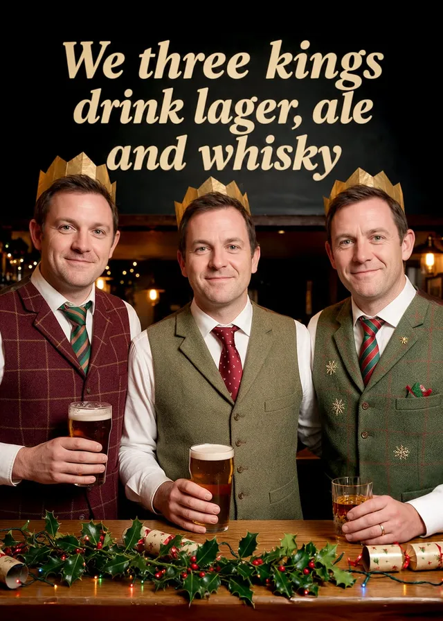 We Three Kings of Booze