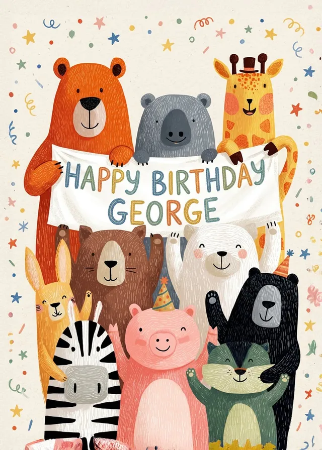 Birthday Animal Parade