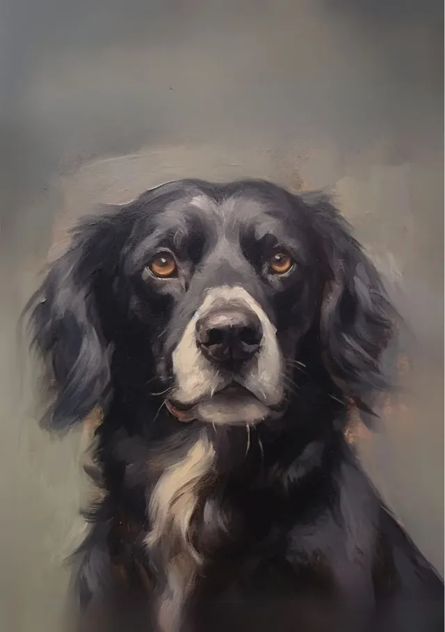 Heirloom Style Pet Portrait