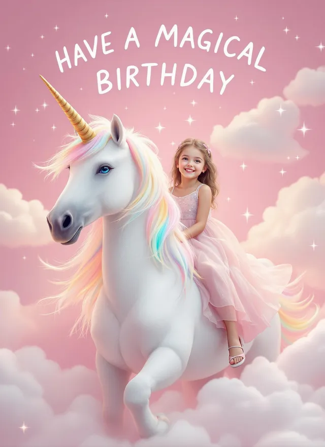Have A Magical Birthday Unicorn
