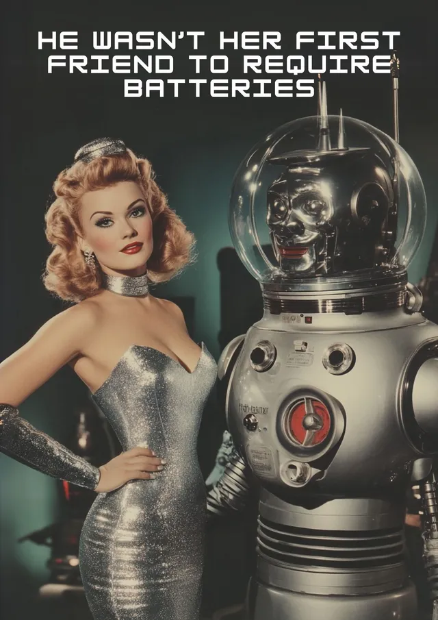 Retro Robot Date Night