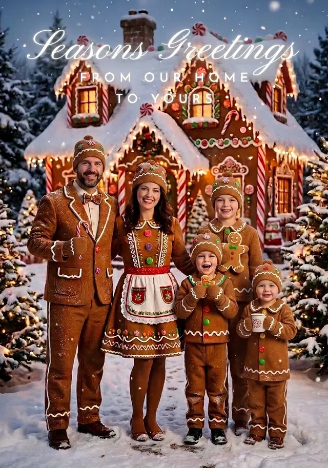 Gingerbread Crew Christmas Wonderland