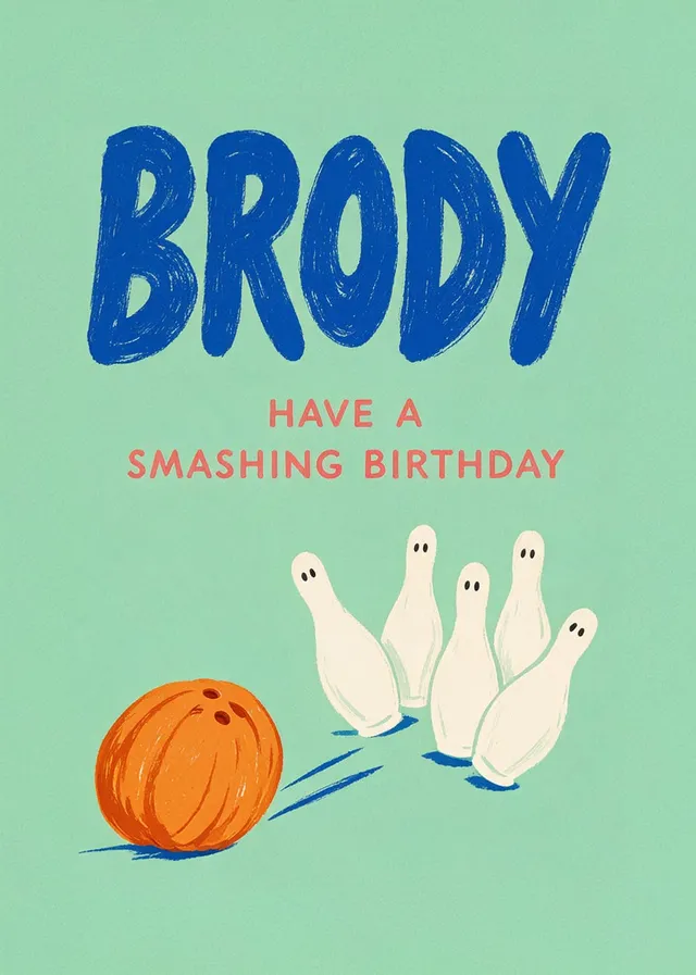 Smashing Bowling Birthday