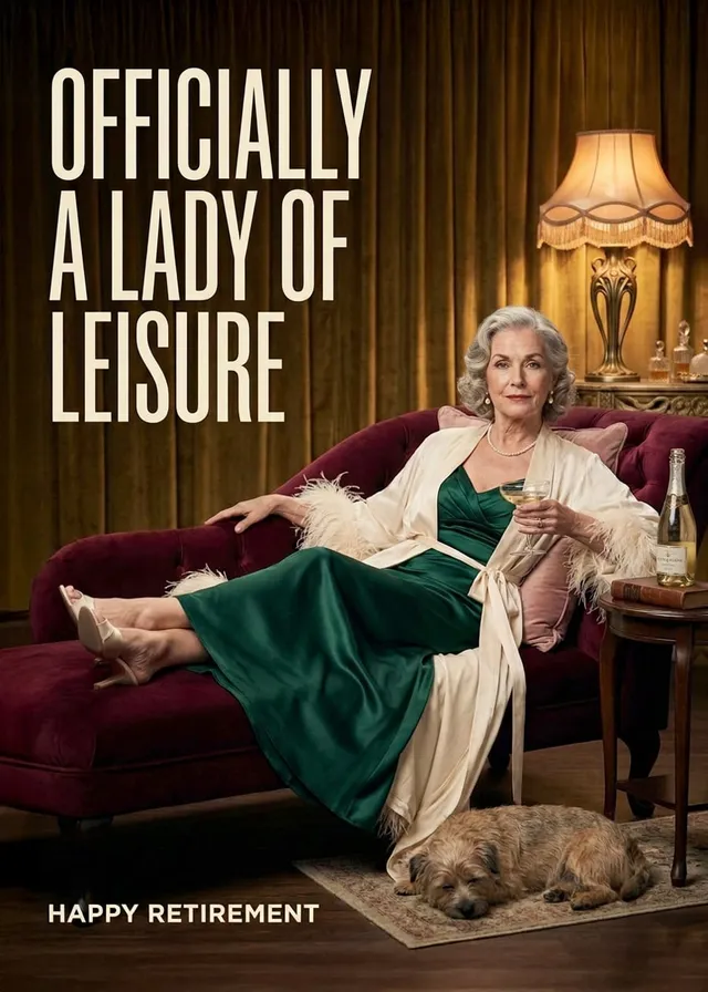 Officially A Lady Of Leisure