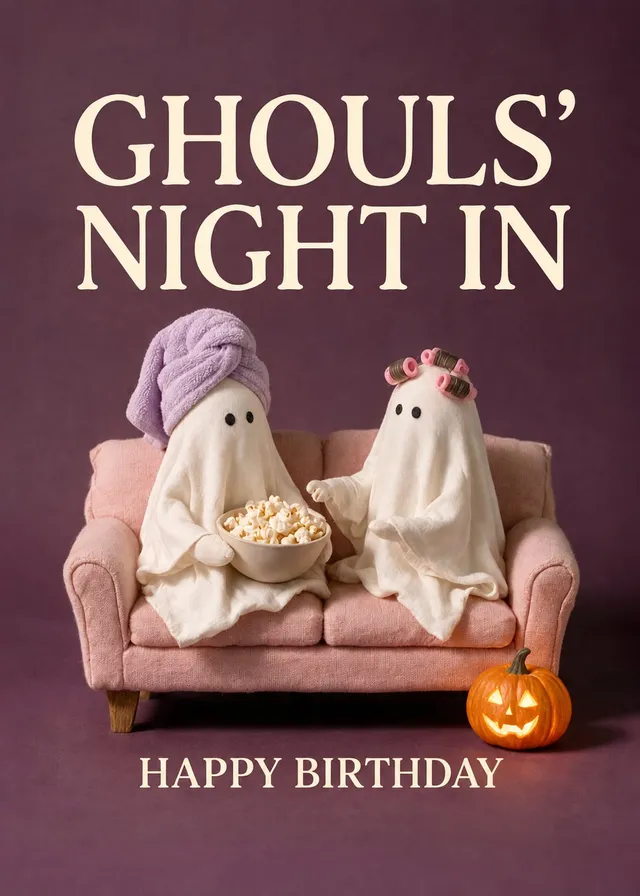 Ghouls’ Night In Birthday