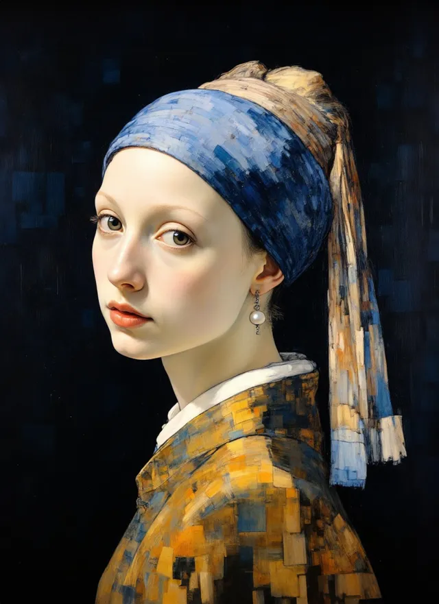 Pearl Earring Masterpiece Face Swap
