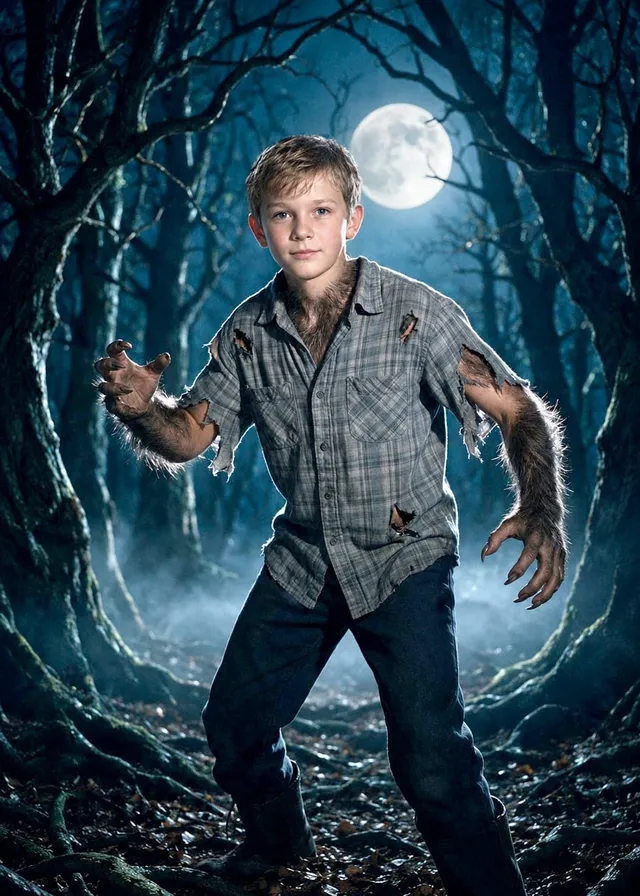 Moonlit Werewolf Transformation