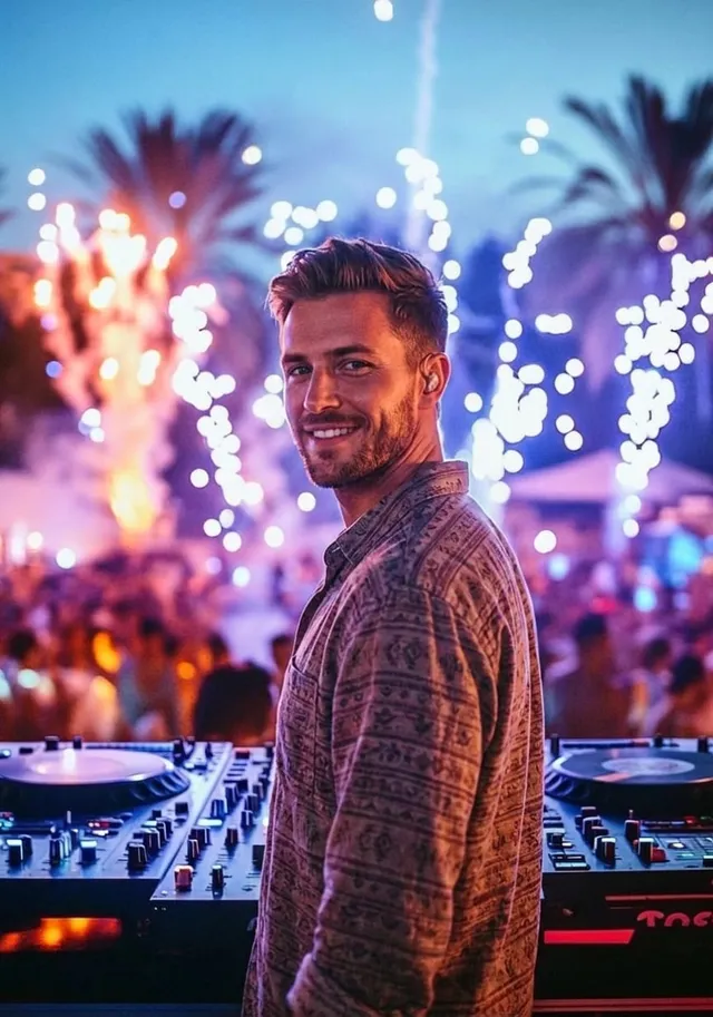 Neon Nightclub DJ