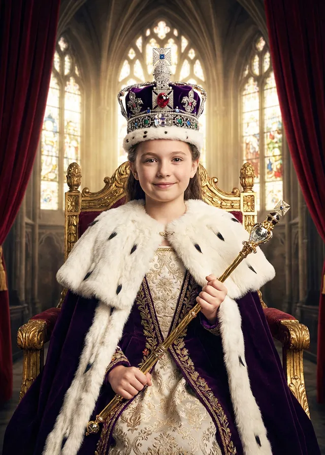 Young queen regent