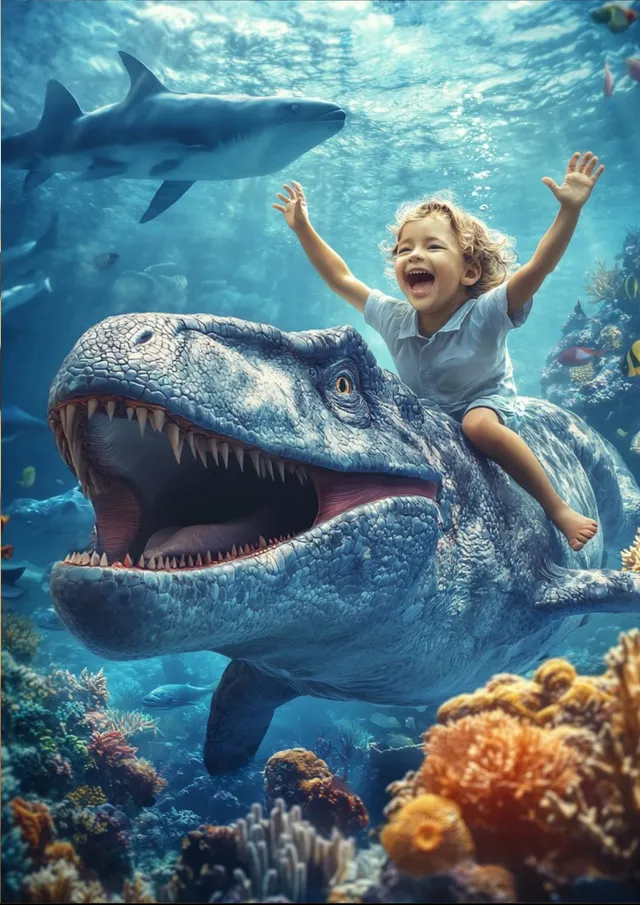 Deep Sea Dino Ride