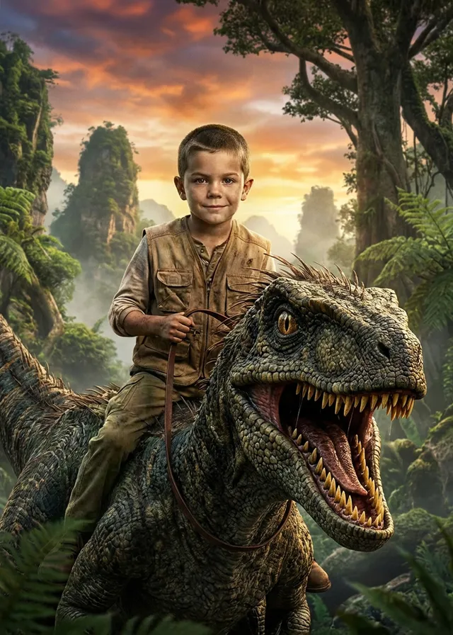 Jungle Dino Rider