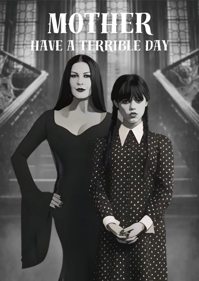 Gothic Mother Daughter Face Swap