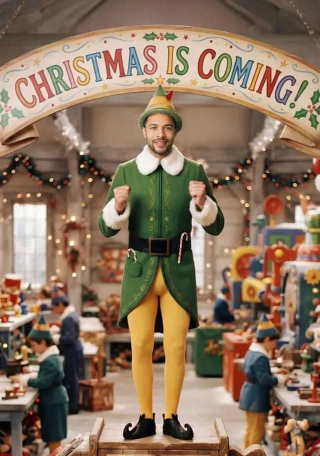 Christmas Toy Workshop Elf