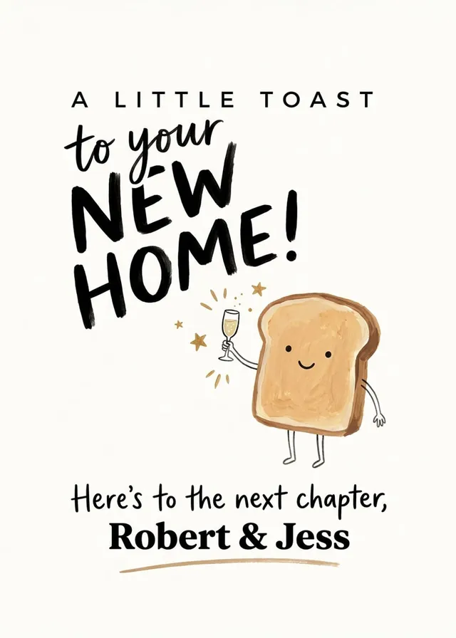 A Little Toast To Your New Home