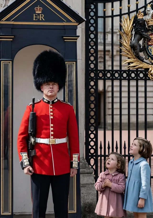 Stoic Royal Guard On Duty