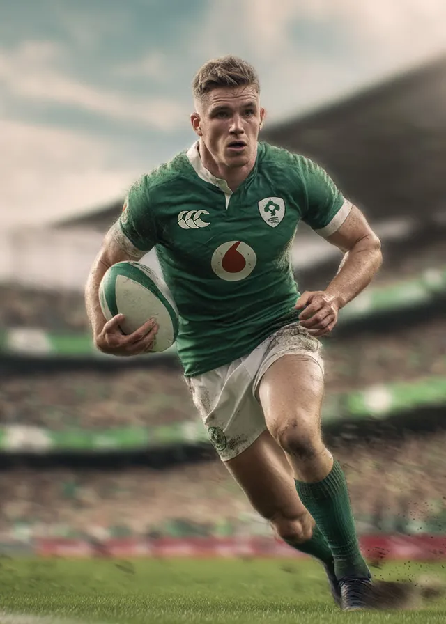 Rugby Breakaway Run
