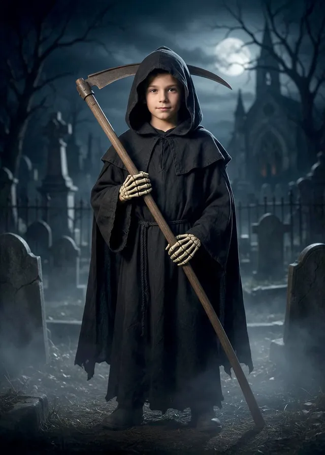 Hooded Graveyard Reaper
