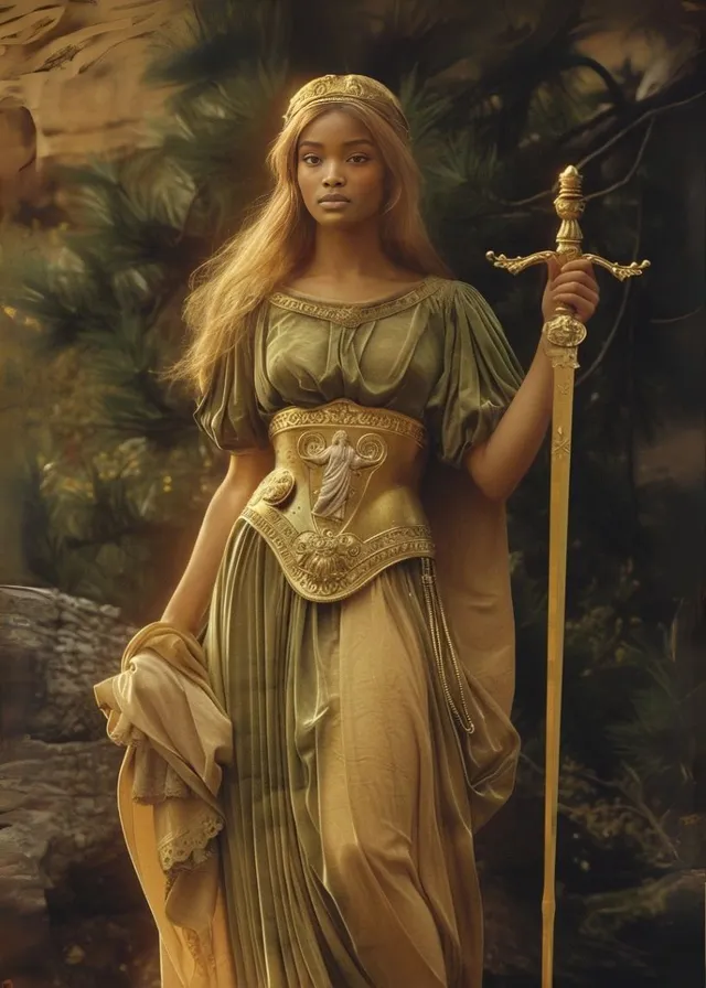 Golden Warrior Queen