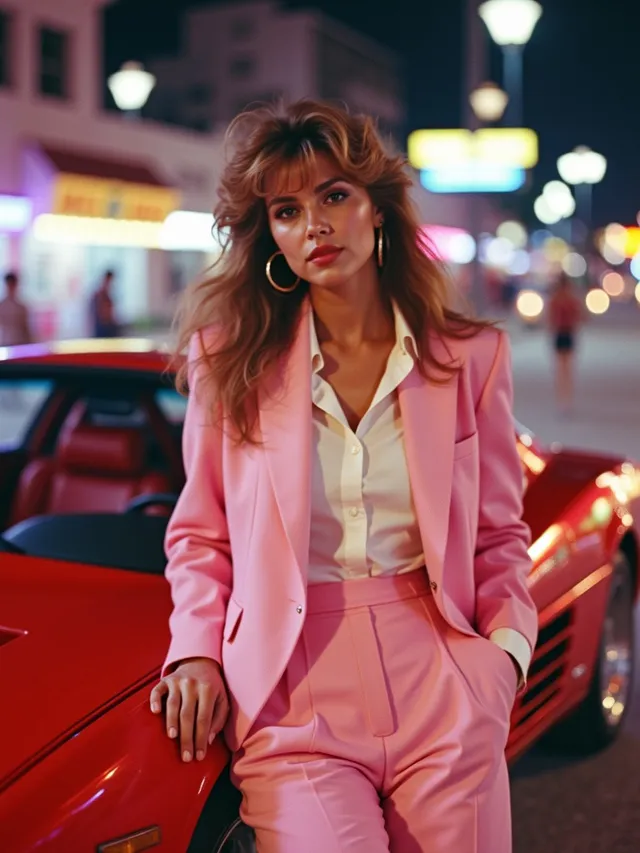 Pink suit