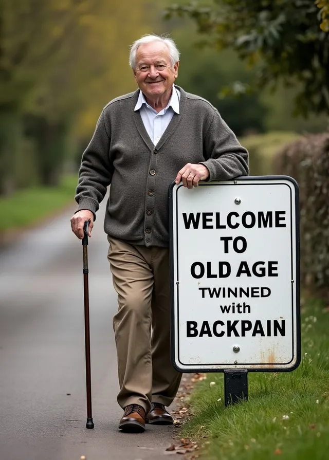 Welcome To Old Age Birthday